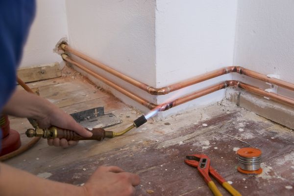 Copper Pipe Repair in Bentonville