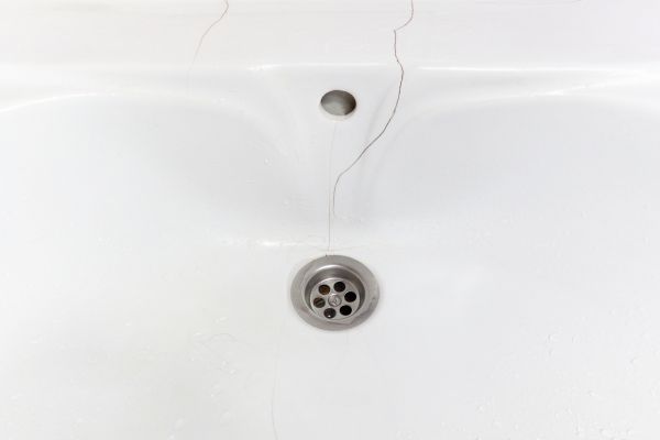 Sink Crack Sealing in Bentonville