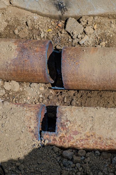 Corroded Pipe Repair in Bentonville