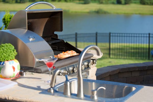 Outdoor Kitchen Plumbing in Bentonville